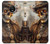 S3949 Steampunk Skull Smoking Case Cover Custodia per Motorola Moto G6