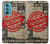 S3937 Text Top Secret Art Vintage Case Cover Custodia per Motorola Edge 30