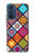 S3943 Maldalas Pattern Case Cover Custodia per Motorola Edge 30