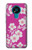 S3924 Cherry Blossom Pink Background Case Cover Custodia per Nokia 3.4