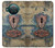 S3955 Vintage Keyhole Weather Door Case Cover Custodia per Nokia X10