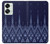 S3950 Textile Thai Blue Pattern Case Cover Custodia per OnePlus Nord 2T