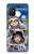 S3915 Raccoon Girl Baby Sloth Astronaut Suit Case Cover Custodia per OnePlus 8T