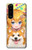 S3918 Baby Corgi Dog Corgi Girl Candy Case Cover Custodia per Sony Xperia 5 III