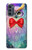S3934 Fantasy Nerd Owl Case Cover Custodia per Motorola Moto G62 5G