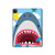 S3947 Shark Helicopter Cartoon Case Cover Custodia per iPad Pro 12.9 (2022, 2021, 2020, 2018), iPad Air 13 (2025, 2024)