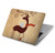 S3081 Wooden Raindeer Graphic Printed Case Cover Custodia per MacBook Air 15″ (2023,2024) - A2941, A3114
