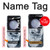 S0123 Grim White Wolf Case Cover Custodia per Samsung Galaxy Z Flip 5