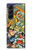 S0454 Japan Tattoo Case Cover Custodia per Samsung Galaxy Z Fold 5