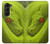 S0785 Green Snake Case Cover Custodia per Samsung Galaxy Z Fold 5 S0785 Green Snake Case Cover Custodia per Samsung Galaxy Z Fold 5