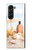 S1425 Seashells on The Beach Case Cover Custodia per Samsung Galaxy Z Fold 5 S1425 Seashells on The Beach Case Cover Custodia per Samsung Galaxy Z Fold 5