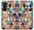 S3049 Triangles Vibrant Colors Case Cover Custodia per Samsung Galaxy Z Fold 5