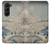 S3350 Utagawa Hiroshige Drum Bridge Yuhi Hill in Meguro Case Cover Custodia per Samsung Galaxy Z Fold 5