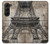 S3416 Eiffel Tower Blueprint Case Cover Custodia per Samsung Galaxy Z Fold 5