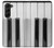 S3524 Piano Keyboard Case Cover Custodia per Samsung Galaxy Z Fold 5