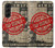 S3937 Text Top Secret Art Vintage Case Cover Custodia per Samsung Galaxy Z Fold 5