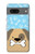 S2669 Cute Dog Paws Bones Cartoon Case Cover Custodia per Google Pixel 7a