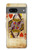 S2833 Poker Card Queen Hearts Case Cover Custodia per Google Pixel 7a S2833 Poker Card Queen Hearts Case Cover Custodia per Google Pixel 7a