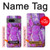 S2907 Purple Turquoise Stone Case Cover Custodia per Google Pixel 7a S2907 Purple Turquoise Stone Case Cover Custodia per Google Pixel 7a