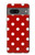 S2951 Red Polka Dots Case Cover Custodia per Google Pixel 7a