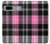 S3091 Pink Plaid Pattern Case Cover Custodia per Google Pixel 7a
