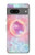 S3709 Pink Galaxy Case Cover Custodia per Google Pixel 7a