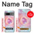 S3709 Pink Galaxy Case Cover Custodia per Google Pixel 7a