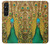 S0513 Peacock Case Cover Custodia per Sony Xperia 1 V