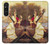 S1420 Saraswati Hindu Goddess Case Cover Custodia per Sony Xperia 1 V S1420 Saraswati Hindu Goddess Case Cover Custodia per Sony Xperia 1 V