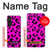 S1850 Pink Leopard Pattern Case Cover Custodia per Sony Xperia 1 V S1850 Pink Leopard Pattern Case Cover Custodia per Sony Xperia 1 V