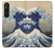 S2389 Hokusai The Great Wave off Kanagawa Case Cover Custodia per Sony Xperia 1 V S2389 Hokusai The Great Wave off Kanagawa Case Cover Custodia per Sony Xperia 1 V