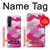 S2525 Pink Camo Camouflage Case Cover Custodia per Sony Xperia 1 V