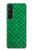 S2704 Green Fish Scale Pattern Graphic Case Cover Custodia per Sony Xperia 1 V S2704 Green Fish Scale Pattern Graphic Case Cover Custodia per Sony Xperia 1 V
