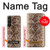 S2875 Rattle Snake Skin Graphic Printed Case Cover Custodia per Sony Xperia 1 V
