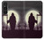 S3262 Grim Reaper Night Moon Cemetery Case Cover Custodia per Sony Xperia 1 V