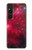 S3368 Zodiac Red Galaxy Case Cover Custodia per Sony Xperia 1 V