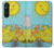 S3435 Tarot Card Moon Case Cover Custodia per Sony Xperia 1 V