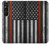 S3472 Firefighter Thin Red Line Flag Case Cover Custodia per Sony Xperia 1 V