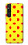 S3526 Red Spot Polka Dot Case Cover Custodia per Sony Xperia 1 V