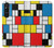 S3814 Piet Mondrian Line Art Composition Case Cover Custodia per Sony Xperia 1 V