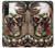 S0753 Skull Wing Rose Punk Case Cover Custodia per Sony Xperia 10 V S0753 Skull Wing Rose Punk Case Cover Custodia per Sony Xperia 10 V