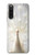 S1980 White Peacock Case Cover Custodia per Sony Xperia 10 V S1980 White Peacock Case Cover Custodia per Sony Xperia 10 V