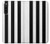 S2297 Black and White Vertical Stripes Case Cover Custodia per Sony Xperia 10 V S2297 Black and White Vertical Stripes Case Cover Custodia per Sony Xperia 10 V