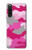 S2525 Pink Camo Camouflage Case Cover Custodia per Sony Xperia 10 V