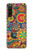 S3272 Colorful Pattern Case Cover Custodia per Sony Xperia 10 V