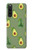 S3285 Avocado Fruit Pattern Case Cover Custodia per Sony Xperia 10 V S3285 Avocado Fruit Pattern Case Cover Custodia per Sony Xperia 10 V
