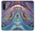 S3676 Colorful Abstract Marble Stone Case Cover Custodia per Sony Xperia 10 V