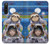 S3915 Raccoon Girl Baby Sloth Astronaut Suit Case Cover Custodia per Sony Xperia 10 V