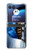 S0084 Turtle in the Rain Case Cover Custodia per Motorola Razr 40 Ultra