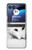 S2569 White Arctic Fox Case Cover Custodia per Motorola Razr 40 Ultra